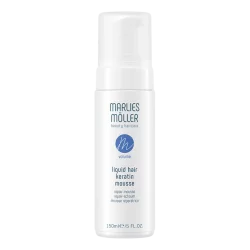 Мусс восстанавливающий структуру волос Жидкий кератин Marlies Moller Liquid Hair Keratin Mousse, 150 мл