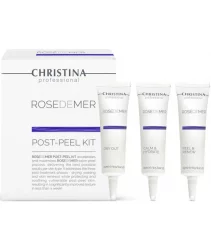Набор для постпилингового ухода (3 препарата) Christina Rose De Mer Post-Peel Kit