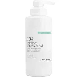 Массажный крем детокс для завершения процедуры - Arosha 104 Detoxy Plus Cream, 500 мл