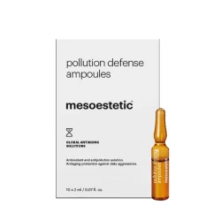 Антиоксидантні ампули - захист від агресивних факторів Mesoestetic Pollution defense ampoules, 10 од.