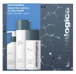 Набор Ежедневный уход Очистка и Сияние кожи Dermalogica Best Cleanse + Glow