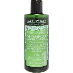 Шампунь с зеленой глиной, протеинами конопли и риса Orising Green Natural Shampoo Argilla Verde, 250 мл