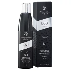 Восстанавливающий шампунь Сталь и шелк Диксидокс Де Люкс DSD Dixidox DeLuxe Steel and Silk Treatment Shampoo, 200 мл