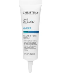 Сыворотка для кожи вокруг глаз и шеи Christina Line Repair Hydra HA Eye & Neck Serum 30 мл