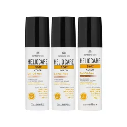 Сонцезахисний гель з тоном на водній основі Cantabria Labs Heliocare 360 ​​Gel Oil Free Color (тон бежевий)