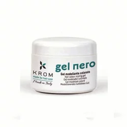 Тонирующий гель для моделирования волос Krom Gel Finish Gel Nero 150 мл