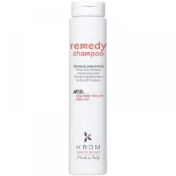 Шампунь с растительным кератином и маслом оливы Krom Remedy Shampoo