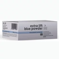 Пудра обесцвечивающая голубая KROM BLEACHES для волос, 500 г