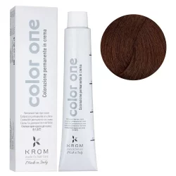 Стойкая крем-краска для волос Color One KROM, 6/43 Медно-золотистый блондин, 100 мл