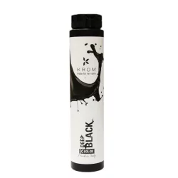 Крем-фарба для волосся без аміаку KROM K-COLOR - глибокий чорний (Deep Black), 250 мл