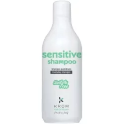 Бессульфатный шампунь для волос для ежедневного использования Krom Sensitive Shampoo 1000 ml