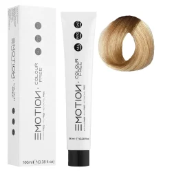 10/0 Стойкая безаммиачная крем-краска для волос KROM Emotion Colour Free - Экстра-светлый блондин, 100 мл