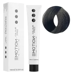 3/0 Стійка безаміачна крем-фарба для волосся KROM Emotion Colour Free - Темно-коричневий, 100 мл