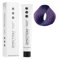 5/2 Стойкая безаммиачная крем-краска для волос KROM Emotion Colour Free - Светло-коричневый радужный, 100 мл