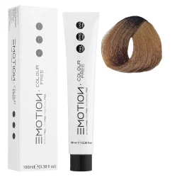 6/3 Стійка безаміачна крем-фарба для волосся KROM Emotion Colour Free - Темний золотий блондин, 100 мл