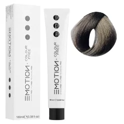 7/1 Стойкая безаммиачная крем-краска для волос KROM Emotion Colour Free - Пепельный блондин, 100 мл