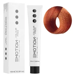 7/40 Стойкая безаммиачная крем-краска для волос KROM Emotion Colour Free - Блондин тициан, 100 мл