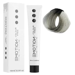 8/11 Стійка безаміачна крем-фарба для волосся KROM Emotion Colour Free - Інтенсивний попелястий світлий блондин, 100 мл