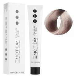 8/32 Стійка безаміачна крем-фарба для волосся KROM Emotion Colour Free - Світлий блондин золотисто-райдужний, 100 мл