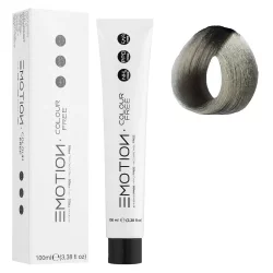 9/1 Стойкая безаммиачная крем-краска для волос KROM Emotion Colour Free - Пепельный очень светлый блондин, 100 мл