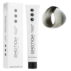 9/11 Стойкая безаммиачная крем-краска для волос KROM Emotion Colour Free - Интенсивный пепельный очень светлый блондин, 100 мл