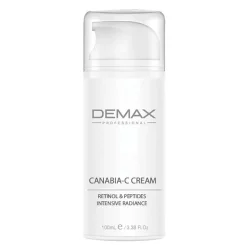Интенсивный пептидный крем с ретинолом и каннабисом DEMAX Canabia-C Cream Retinol&Peptides Intensive Radiance
