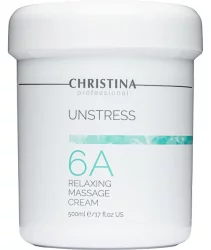 Расслабляющий массажный крем (Шаг 6a) Christina Unstress Relaxing Massage Сream 500 мл