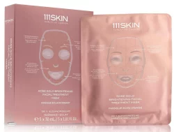 Осветительная маска с розовым золотом 111 SKIN Rose Gold Brightening Facial Treatment Mask Box, 5 шт