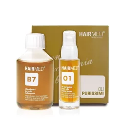 Набор HAIRMED kit Oli purissimi для блеска волос Шампунь B7 200мл + Масло O1 30мл