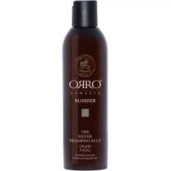Серебряный шампунь плюс для светлых волос ORRO BLONDER Silver Shampoo Plus, 250 мл
