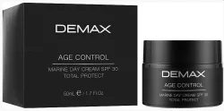 Дневной защитный крем с водорослями DEMAX Age Control Marine Day Cream Protect SPF-30