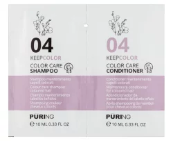 Шампунь+Кондиціонер Puring 04 KEEPCOLOR, 10мл+10мл