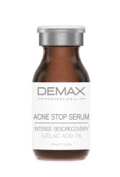 Интенсивная антиакне сыворотка Demax Acne stop serum intense seborecovery, azelaic acid 7% 10 мл