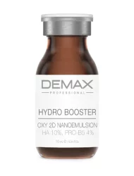 Гідро-бустер сироватка DemaxHydro booster OXY 2D nanoemulsion HA 10%, PRO-5B 4% 10 мл