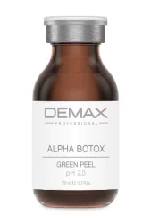 Пилинг с полифенолами зеленого винограда и пептидами Demax Alpha botox green peel 20 мл