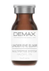 Мультипептидная сыворотка эликсир Demax Under eye elixir для периорбитальной зоны 10 мл