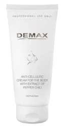 Антицеллюлитный крем для тела Demax с экстрактом перца чили 200 мл