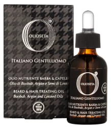 Лечебное масло OLIOSETA Italiano Gentiluomo для бороды и волос 30 мл