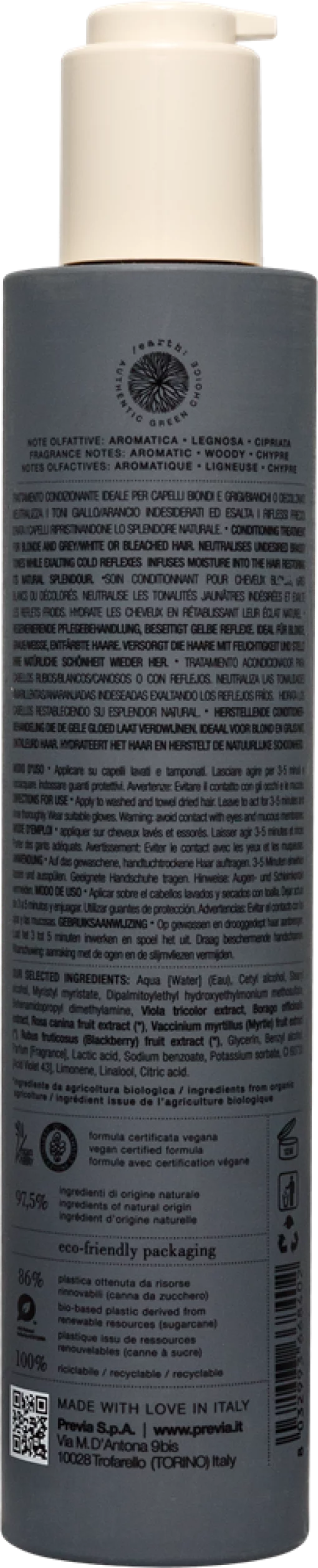 Previa Silver Кондиционер "Серебряный блеск" 250мл