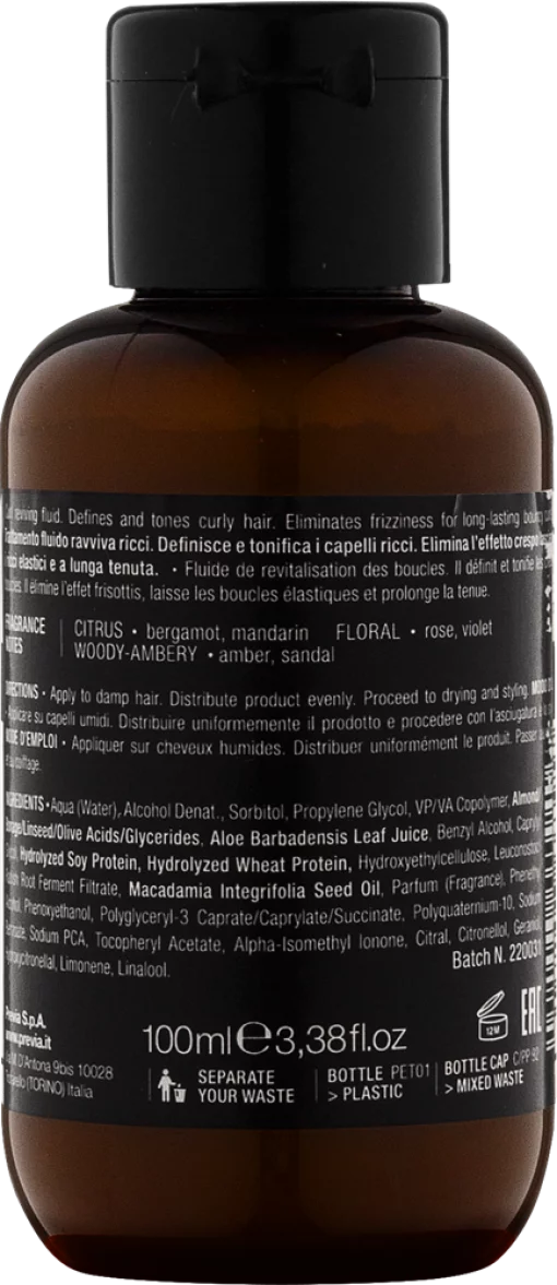 Previa Curl Дефайнер от запутывания с антистатиком 200мл