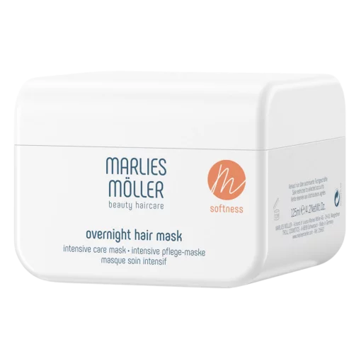 Інтенсивна нічна маска для гладкості волосся Marlies Moller Overnight Hair Mask, 125 мл, ТЕСТЕР