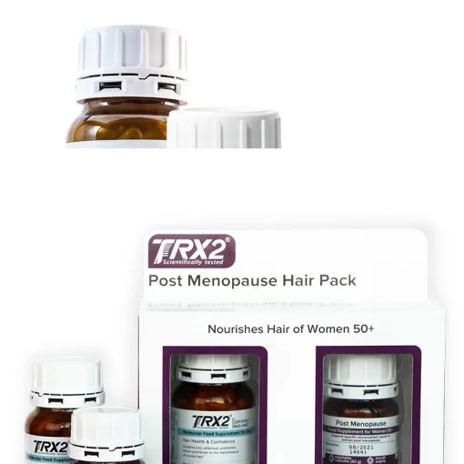 TRX2&reg; Набор диетических добавок против выпадения волос у женщин в период постменопаузы: TRX2&reg; и Post Menopause Oxford Biolabs 90 капсул (50 г) и 60 капсул (42 г)