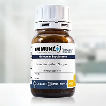 IMMUNE+ Молекулярна (дієтична) добавка для імунітету Oxford Biolabs 90 капсул
