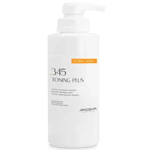 Лифтинговый крем .345 TONING PLUS для укрепления и упругости кожи Тоник плюс 500 мл / AROSHA .345 TONING PLUS, 500 мл