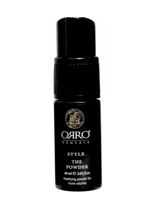 Пудра для волосся матуюча Темна ORRO Venezia STYLE Powder, 60 мл