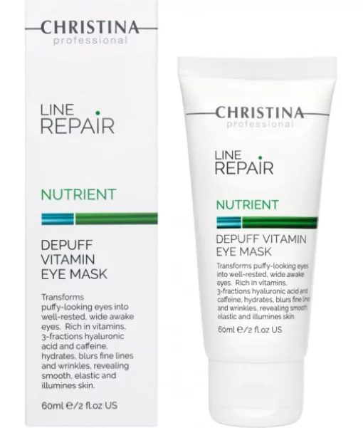 Витаминная омолаживающая маска вокруг глаз Christina Line Repair Nutrient Nutrient Depuff Vitamin Eye Mask 60 мл