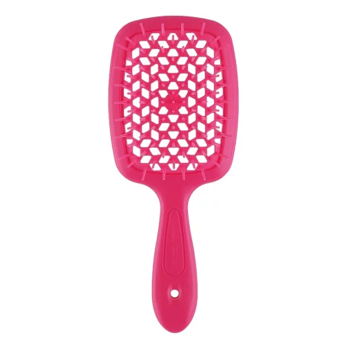 Щетка розовая неон Janeke Small Superbrush Standart