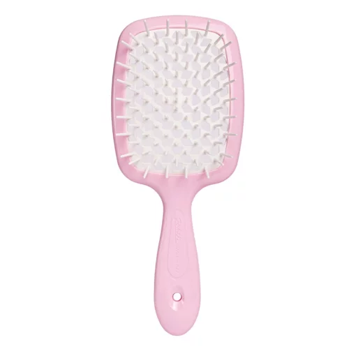 Щетка розовая с белым Janeke Small Superbrush Standart