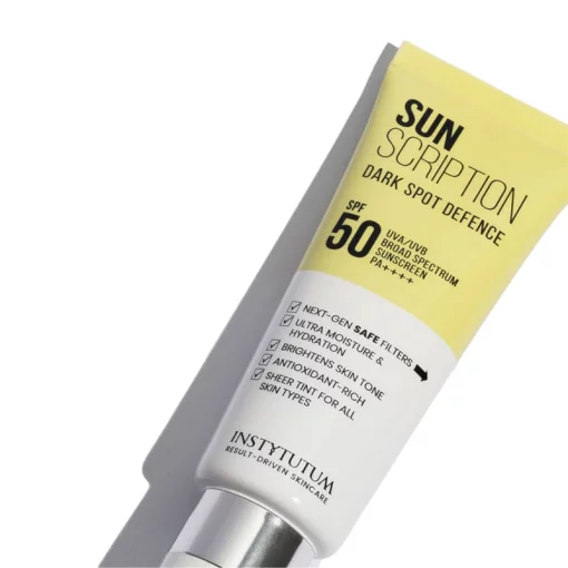 Солнцезащитный крем, борющийся с пигментацией INSTYTUTUM Sunscription Dark Spot Defence SPF50