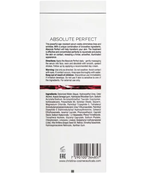 Сироватка Абсолютна досконалість Christina Chateau de Beaute Absolute Perfect 30 мл